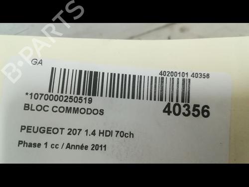 Used Steering column stalk PEUGEOT 207 (WA_, WC_) 1.4 HDi (68 hp) 9609760