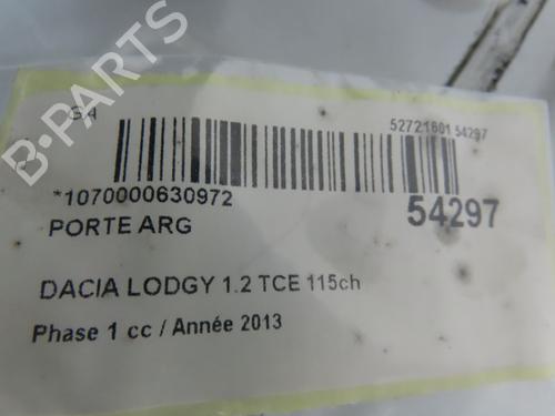 Dør venstre bagtil DACIA LODGY (JS_) 1.2 TCe (JSAY, JSM0) | BP31120940C4