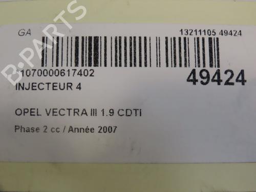 Injector OPEL VECTRA C GTS (Z02) 1.9 CDTI (F68) | BP28828862M100