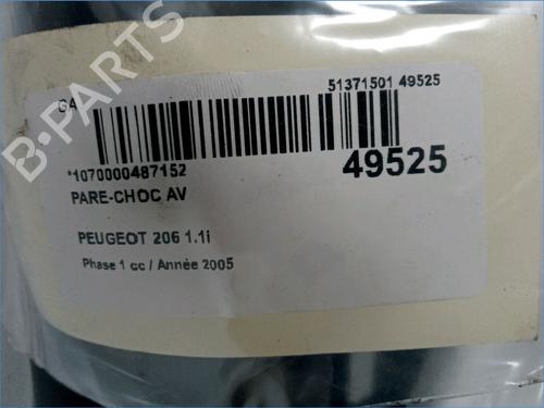 Used Front bumper PEUGEOT 206 Hatchback (2A/C) 1.1 i (60 hp) 17315674