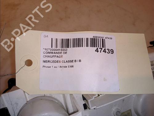 Climate control MERCEDES-BENZ B-CLASS Sports Tourer (W245) B 180 CDI (245.207) | BP14951069I5 