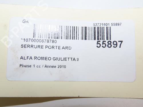 Used Rear right lock ALFA ROMEO GIULIETTA (940_) 1.6 JTDM (940FXD1A) (105 hp) 31141141