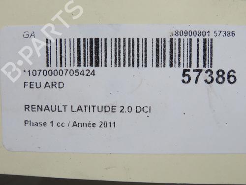 Right taillight RENAULT LATITUDE (L70_) 2.0 dCi 175 (L70Y, L734) | BP40205551C35 - Image 5