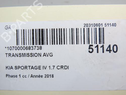 Left front driveshaft KIA SPORTAGE IV (QL, QLE) 1.7 CRDi | BP30447507M38