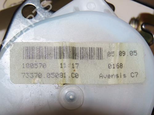 Rear left belt tensioner TOYOTA AVENSIS (_T25_) 2.0 D-4D (CDT250_, CDT250R) | BP28968178C89 