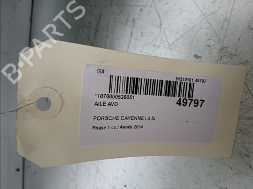 Right front fenders PORSCHE CAYENNE (9PA) S 4.5 | BP18646056C42 