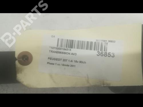 Right front driveshaft PEUGEOT 207 SW (WK_) 1.4 16V | BP9601579M39 