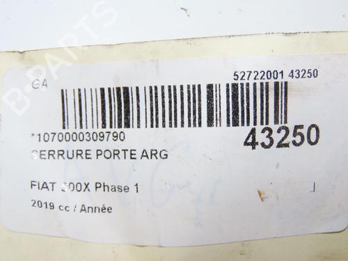 Rear left lock FIAT 500X (334_) 1.3 (334.AXR11) | BP29441798C100 