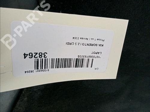 Hood KIA SORENTO I (JC) 2.5 CRDi 4WD | BP11101945C1 