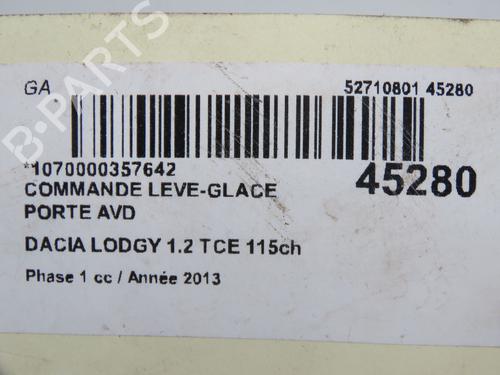 Switch DACIA LODGY (JS_) 1.2 TCe (JSAY, JSM0) | BP36367656I30  - Image 5