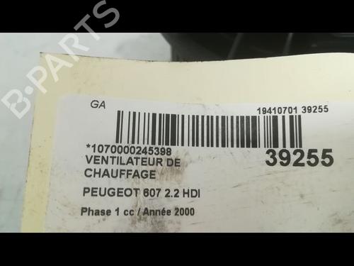 Used Heater blower motor PEUGEOT 607 (9D, 9U) 2.2 HDi (133 hp) 9609185