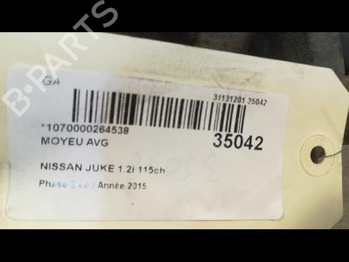 Right front steering knuckle NISSAN JUKE (F15) 1.2 DIG-T | BP14876012M26 