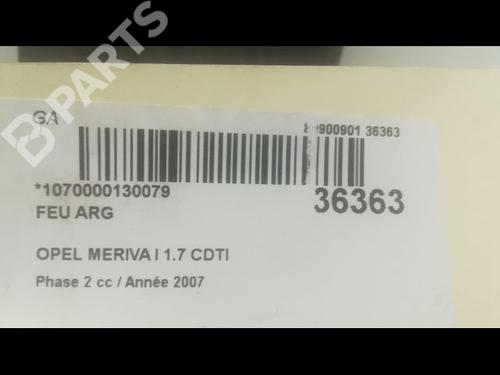 Left taillight OPEL MERIVA A MPV (X03) 1.7 CDTI (E75) | BP9599047C34 