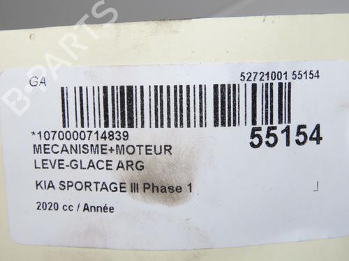Rear left window mechanism KIA SPORTAGE IV (QL, QLE) 1.6 CRDi Eco-Dynamics+ | BP32432970C24 