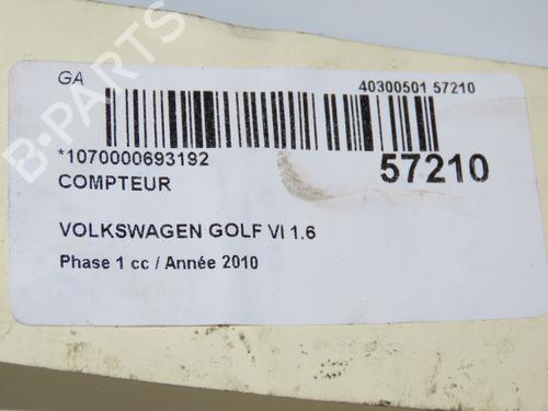Instrument cluster VW GOLF VI (5K1) 1.6 TDI | BP32332348C47 - Image 3