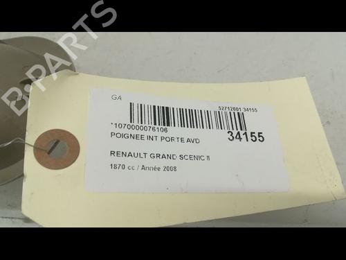 Used Front right interior door handle RENAULT GRAND SCÉNIC II (JM0/1_) 1.9 dCi (JM14) (131 hp) 9596104