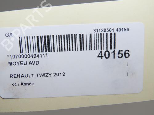 Used Left front steering knuckle Left front steering knuckle RENAULT TWIZY (MAM_) 80 (18 hp) 23173214 23173214