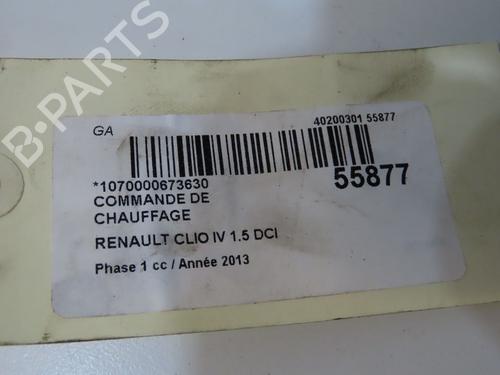 Climate control RENAULT CLIO IV (BH_) 1.5 dCi 90 | BP33728066I5  - Image 5
