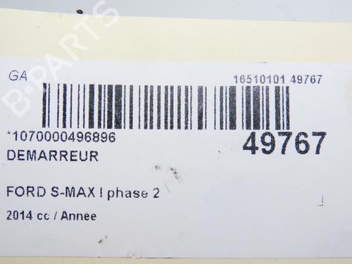 Starter FORD S-MAX (WA6) 2.0 TDCi | BP29441615M8 