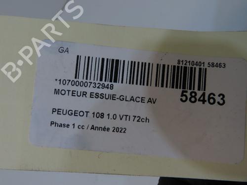 Front wiper motor PEUGEOT 108 1.0 VTi 72 | BP38275631M29  - Image 5