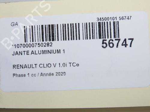 Fælk RENAULT CLIO V (B7_) 1.0 LPG (B7MT) | BP36395816C45 - Image 9