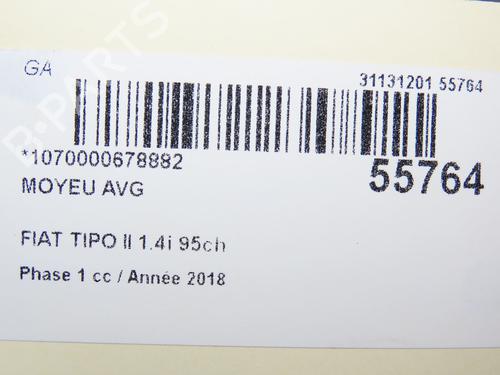 Used Right front steering knuckle FIAT TIPO Hatchback (356_, 357_) 1.4 (356HXA1B, 357) (95 hp) 30164303