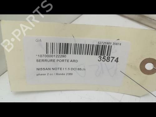 Used Rear right lock Rear right lock NISSAN NOTE (E11, NE11) 1.5 dCi (86 hp) 9598413 9598413