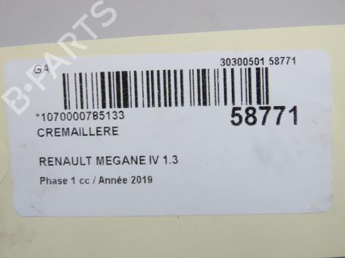 Styregear/Snekke Styregear/Snekke RENAULT MEGANE IV Hatchback (B9A/M/N_) 1.3 TCe 140 (B9NB) (140 hp) 37411032 37411032