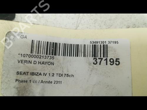 Used Tailgate lift support SEAT IBIZA IV (6J5, 6P1) 1.2 TDI (75 hp) 14879728