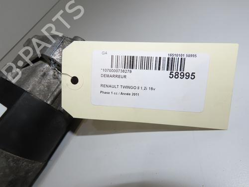 Starter RENAULT TWINGO II (CN0_) 1.2 16V (CN04, CN0B) | BP36657568M8 - Image 5