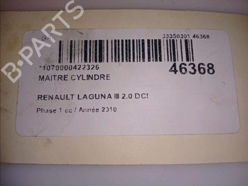 Used Brake master cylinder RENAULT LAGUNA III (BT0/1) 2.0 dCi (BT07, BT0J, BT14, BT1A, BT1S) (131 hp) 12065656