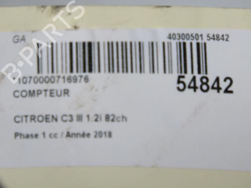 Instrument cluster CITROËN C3 III (SX) 1.2 VTi 82 | BP32253875C47 - Image 5