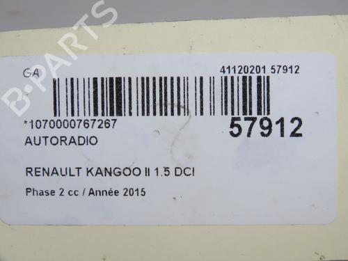 Radio RENAULT KANGOO Express (FW0/1_) 1.5 dCi 75 (FW07, FW10, FW04) | BP36345274E6  - Image 6
