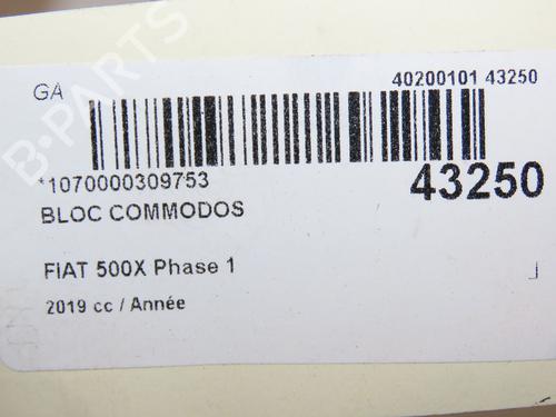 Steering column stalk FIAT 500X (334_) 1.3 (334.AXR11) | BP29441711I23  - Image 7