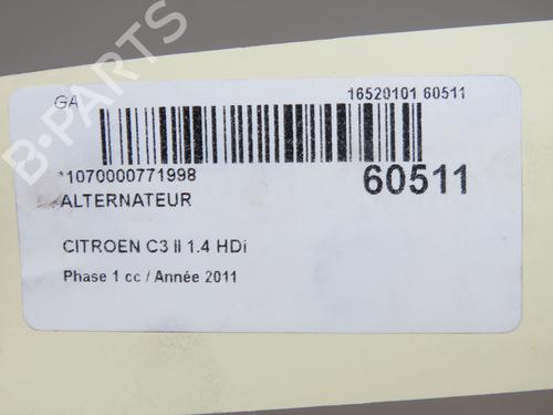 alternator-citroen-c3-ii-sc_-2009-40110606 main image