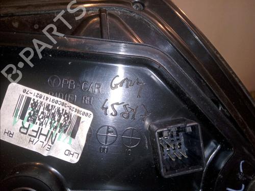 Right mirror HYUNDAI i20 I (PB, PBT) 1.4 CRDi | BP14951489C27 