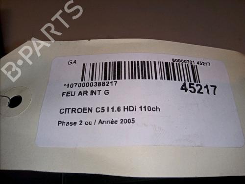 Used Left tailgate light CITROËN C5 II (RC_) 1.6 HDi (RC8HZB) (109 hp) 12128868