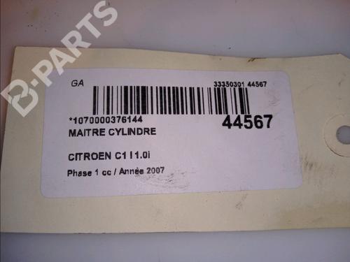 Brake master cylinder CITROËN C1 (PM_, PN_) 1.0 | BP11100435M77 