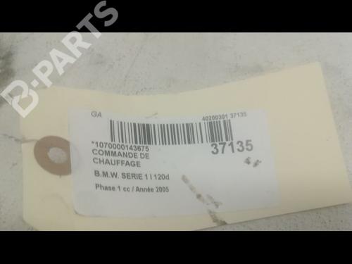 Climate control BMW 1 (E87) 120 d | BP9600189I5 