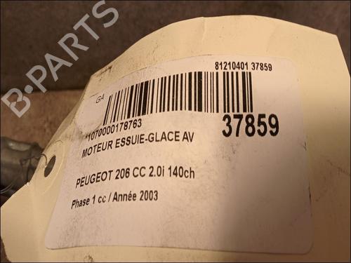 Front wiper motor PEUGEOT 206 CC (2D) 2.0 S16 | BP23178381M29 