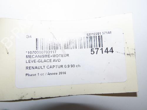 Front right window mechanism RENAULT CAPTUR I (J5_, H5_) 0.9 TCe 90 | BP39732817C23 - Image 5