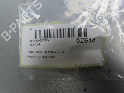 Left front fenders VW POLO IV (9N_, 9A_) 1.4 16V | BP28830967C41 