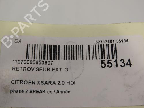 Used Left mirror Left mirror CITROËN XSARA Break (N2) 2.0 HDI 90 (90 hp) 34201713 34201713