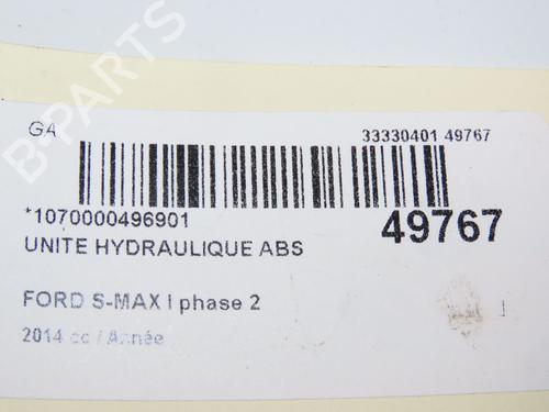 Used ABS pump FORD S-MAX (WA6) 2.0 TDCi (163 hp) 29441676