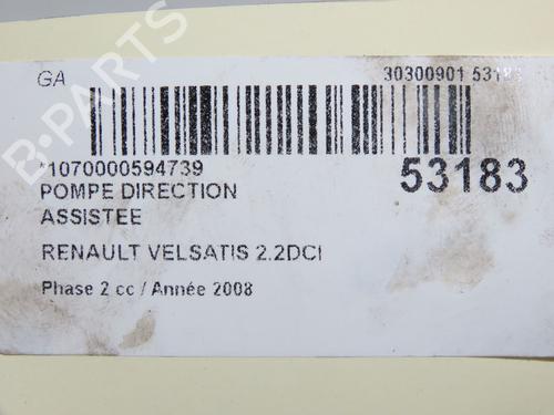Steering pump RENAULT VEL SATIS (BJ0_) 2.2 dCi (BJ0E, BJ0F, BJ0G, BJ0H) | BP39251679M99 - Image 4