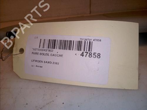 Left sun visor CITROËN SAXO (S0, S1) 1.6 | BP14951961I1 