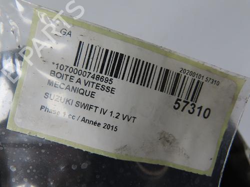 Gearbox SUZUKI SWIFT IV (FZ, NZ) 1.2 (AZH412, ZC72S) | BP36426858M3 - Image 7