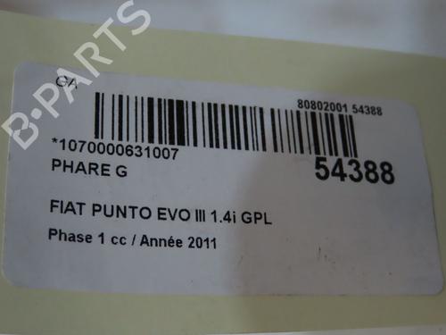 Used Left headlight Left headlight FIAT PUNTO (199_) 1.4 (199AXB1A, 199BXB1A, 199BXB11, 199AXB11) (78 hp) 33728169 33728169