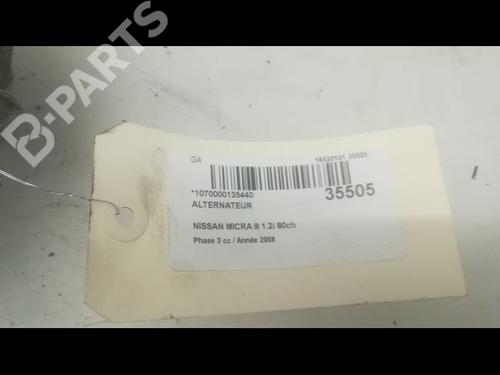 Alternator NISSAN MICRA III (K12) 1.2 16V | BP9599413M7 