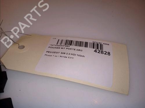 Used Rear left interior door handle Rear left interior door handle PEUGEOT 508 I (8D_) 2.0 HDi (163 hp) 14951674 14951674